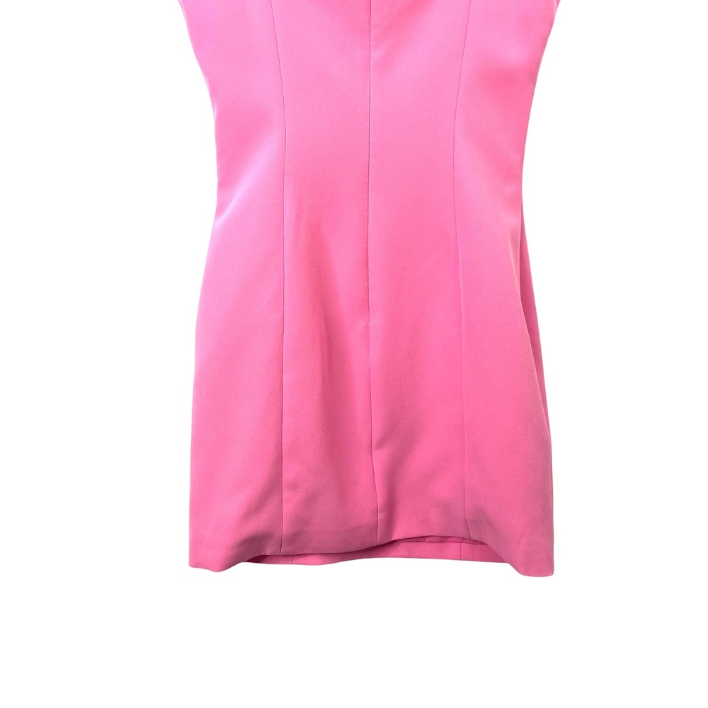 Elliatt Trompe 3D Floral Mini Dress Size S barbie pink square neck coquette - Picture 8 of 11